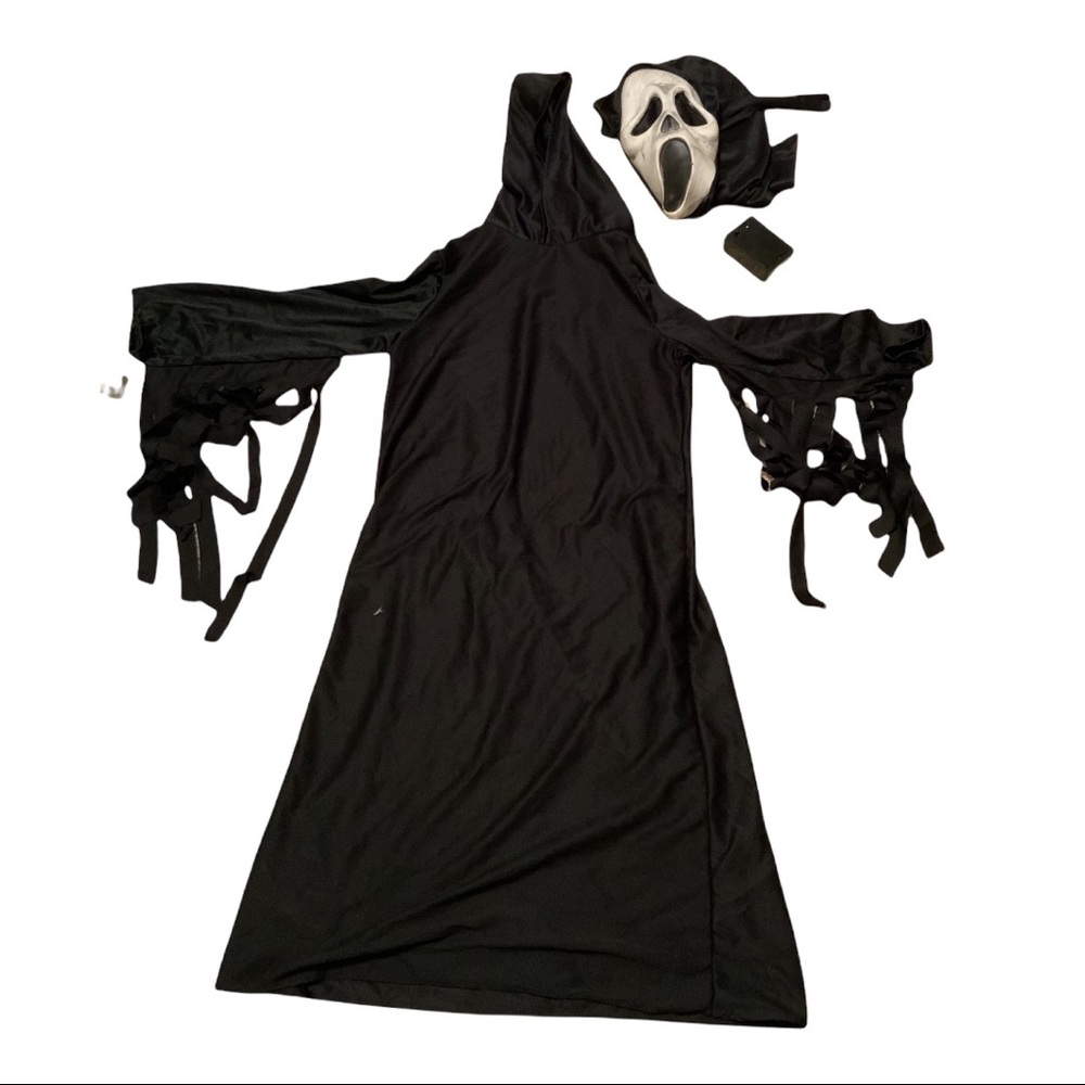 Vintage Ghostface Scream Halloween Mask Lights Up Easter Unlimited FunWorld